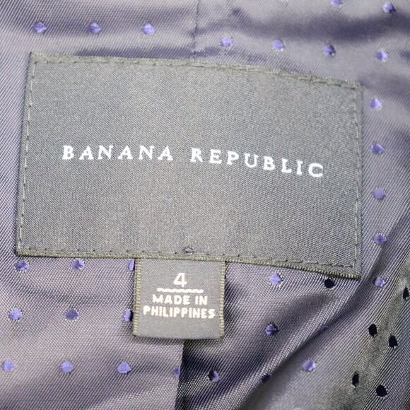 Academia Banana Republic Black Velvet Blazer with Gold Coat of Arms Buttons 4 - Picture 13 of 15